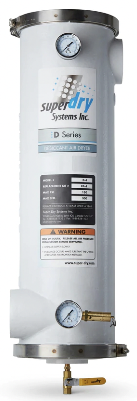 SUPER-DRY D-4 Desiccant Air Dryers | BARBEN IND LTD