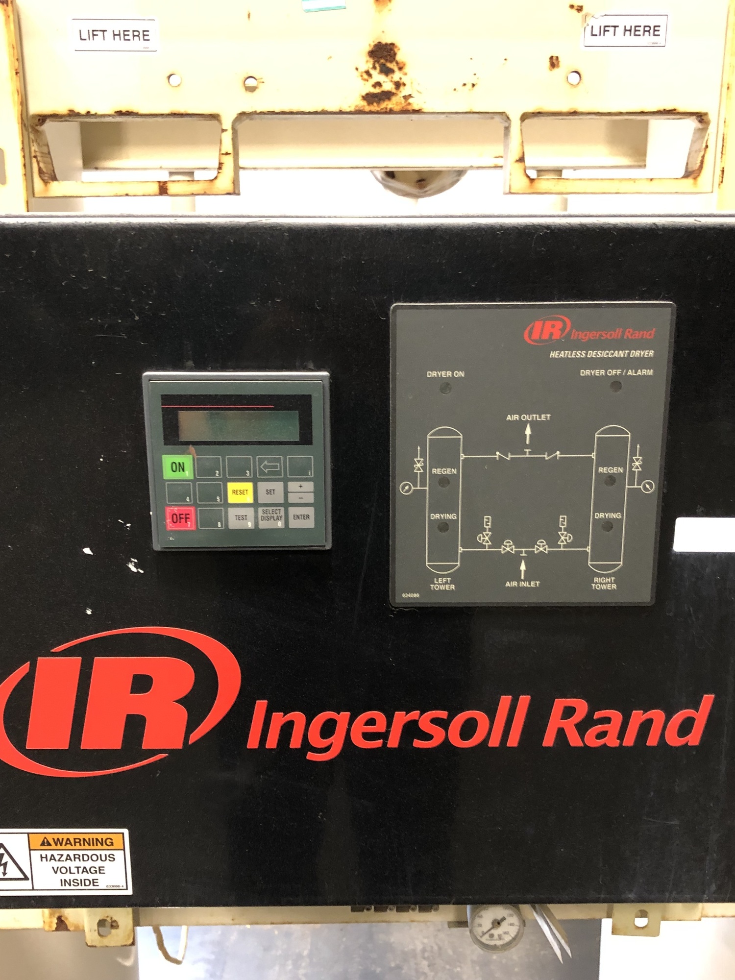 INGERSOLL RAND HLA1800 Desiccant Air Dryers | BARBEN IND LTD