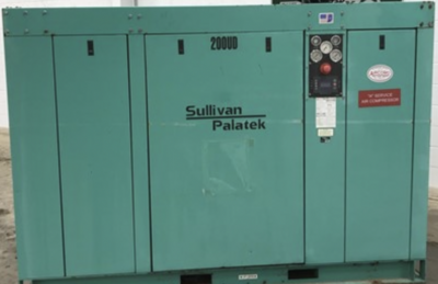 SULLIVAN PALATEK 200UD Rotary Screw Air Compressors | BARBEN IND LTD